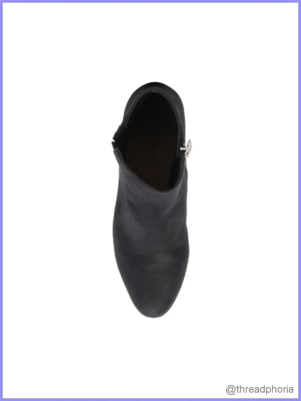Waterproof Leather Ankle Bootie Snow Boot Round Toe Block Heel
